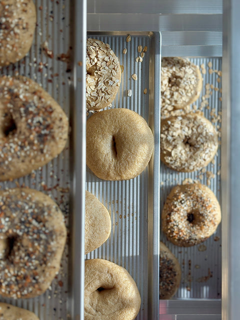 Sourdough Bagels