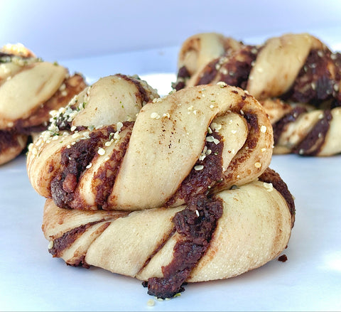 Sourdough Date Buns